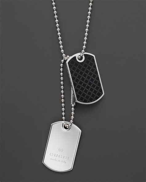 gucci dog tag fake|gucci dog tags for men.